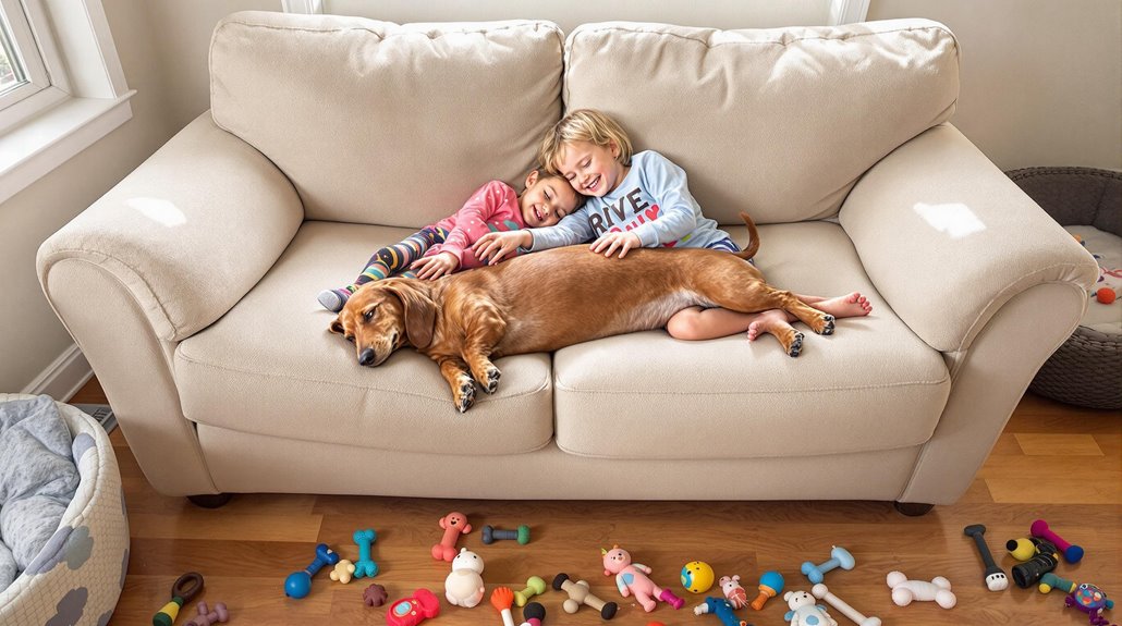 dachshunds bring family joy