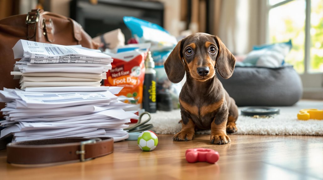 expense of dachshund care