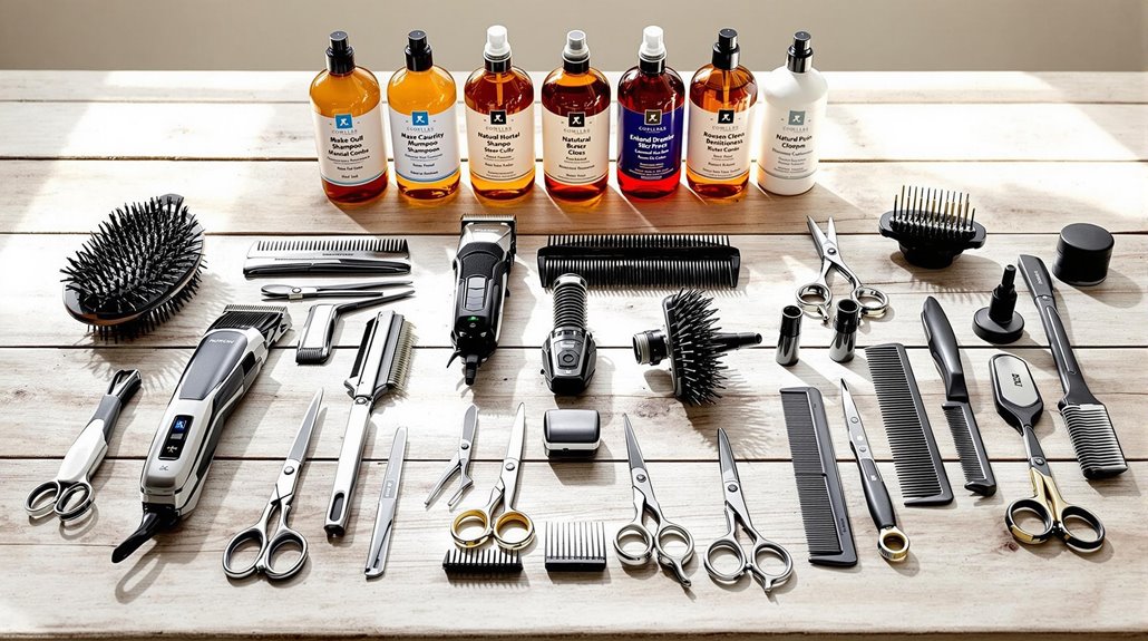 professional grooming essential tools