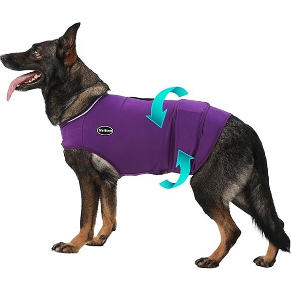 Dog Anxiety Vest Thunder Jacket Calming Shirt