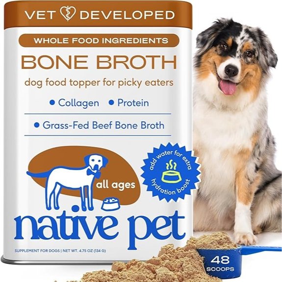 Native Pet Beef Bone Broth for Dogs (48 Scoops)