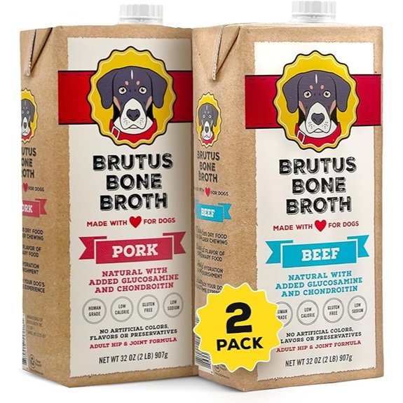 Brutus Broth for Dogs (Beef & Pork)