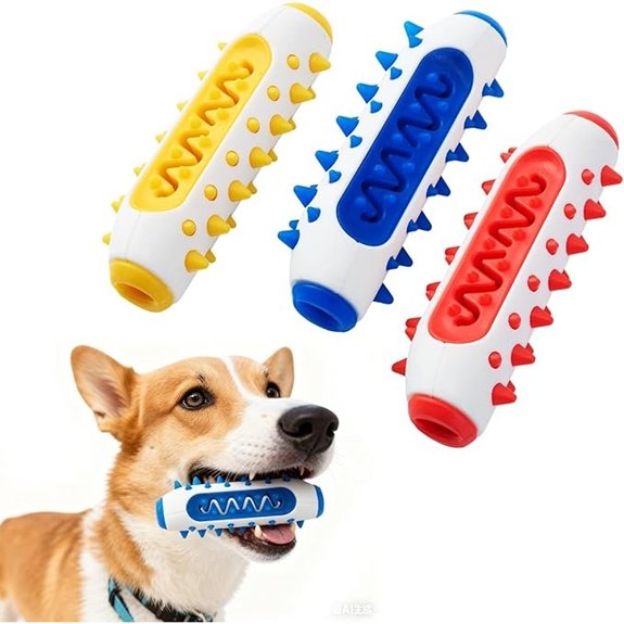 3 Pack Dog Chew Toys for Small & Medium Dogs