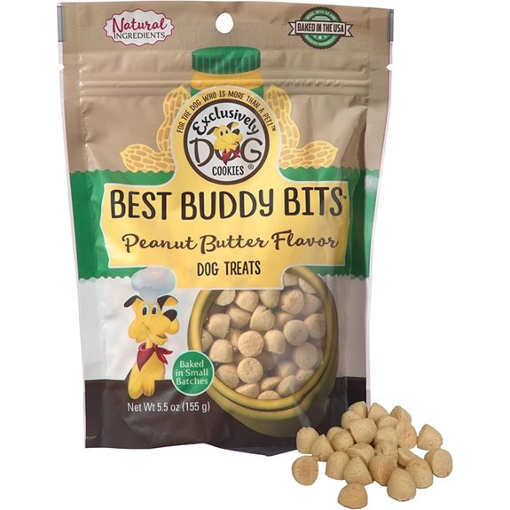 Exclusively Dog Best Buddy Bits Peanut Butter Treats