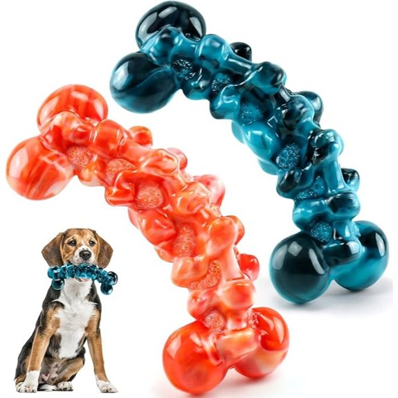 Dog Chew Toys for Aggressive Chewers (2-Pack)