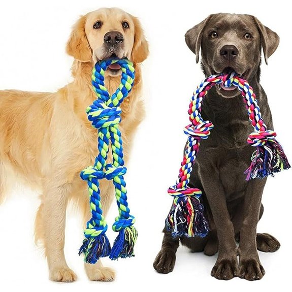 Feeko Heavy Duty Dog Rope Toys (2-Pack)