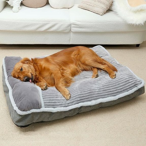 WINDRACING Large Dog Bed with Pillow for Crate