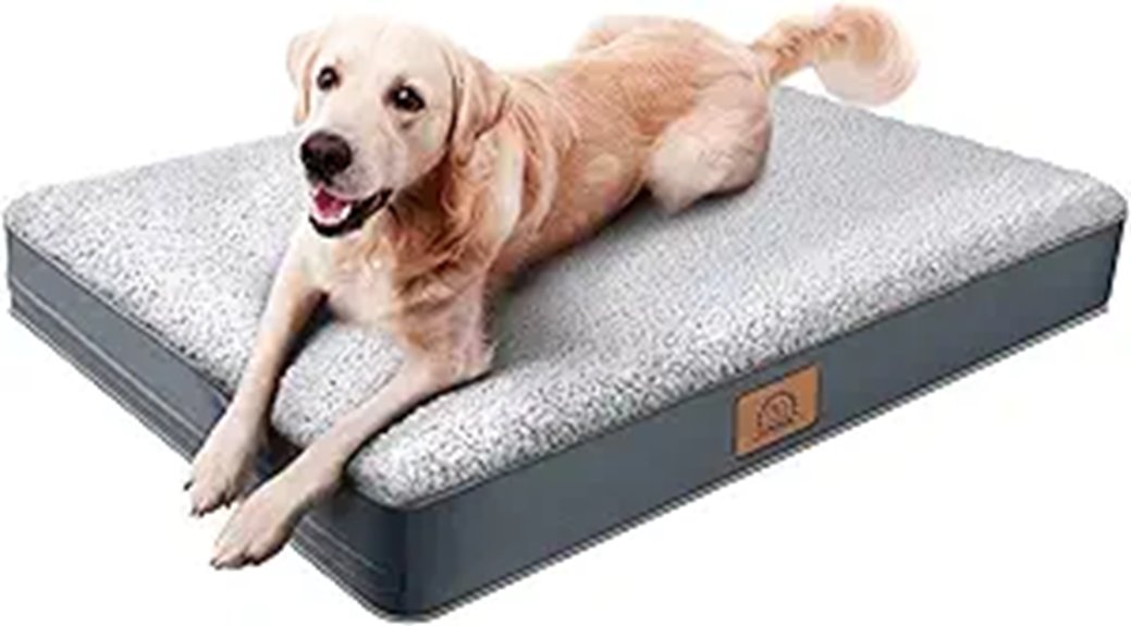 Sunheir Orthopedic Dog Bed for Large Dogs