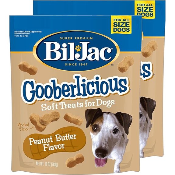 Bil-Jac Gooberlicious Soft Dog Treats (2-Pack)