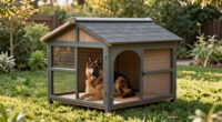 safe outdoor dog kennels