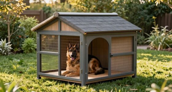safe outdoor dog kennels