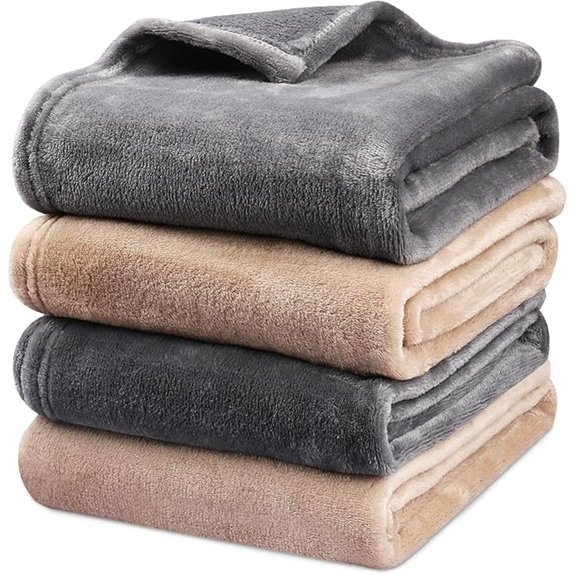 Onarway Washable Dog Blanket (4-Pack)