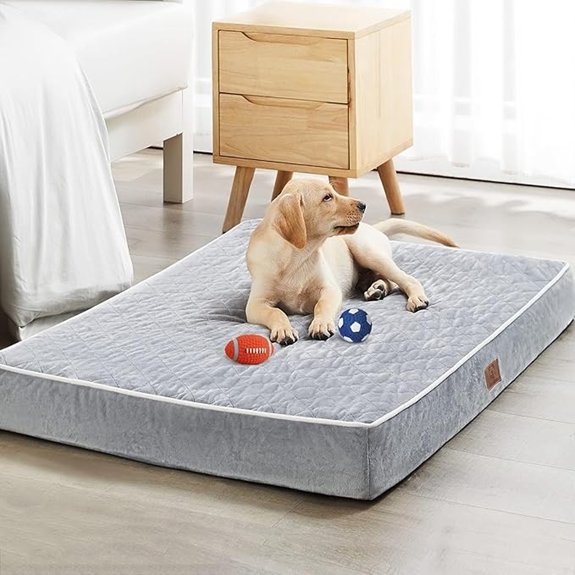 WNPETHOME Orthopedic Waterproof XL Dog Bed with Washable Cover