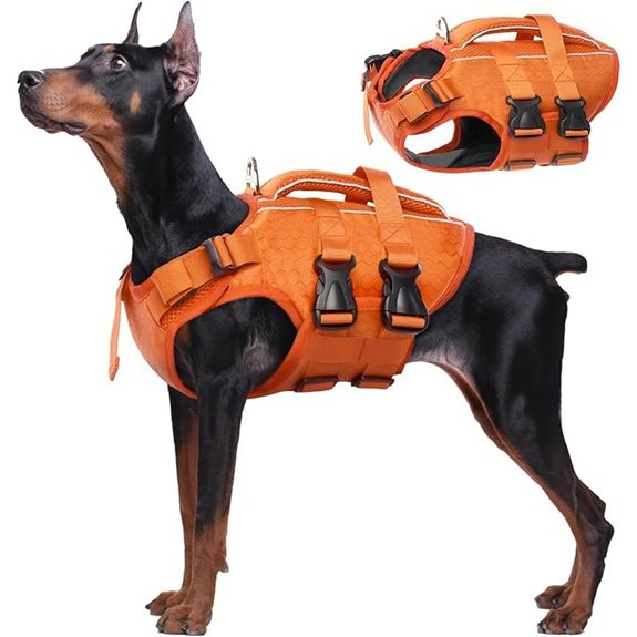Kuoser Dog Life Jacket Adjustable Vest