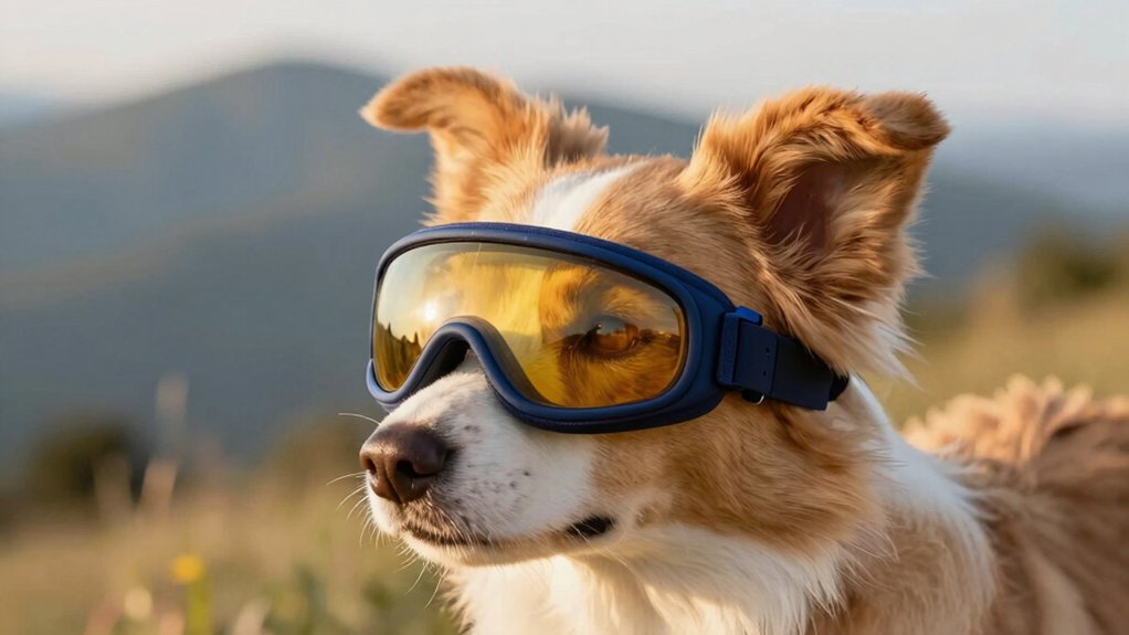 dog goggles size comfort