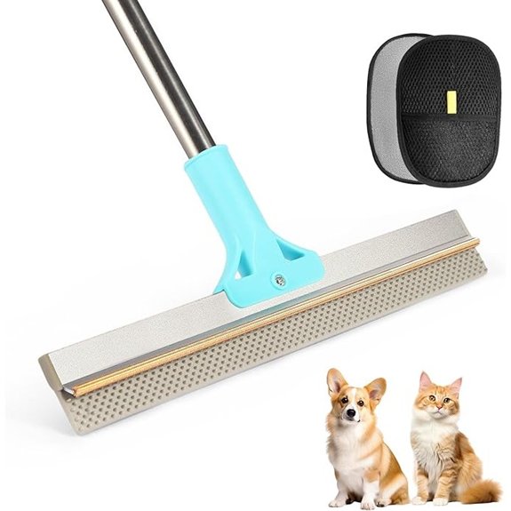Carpet Rake for Pet Hair Removal (2-in-1)