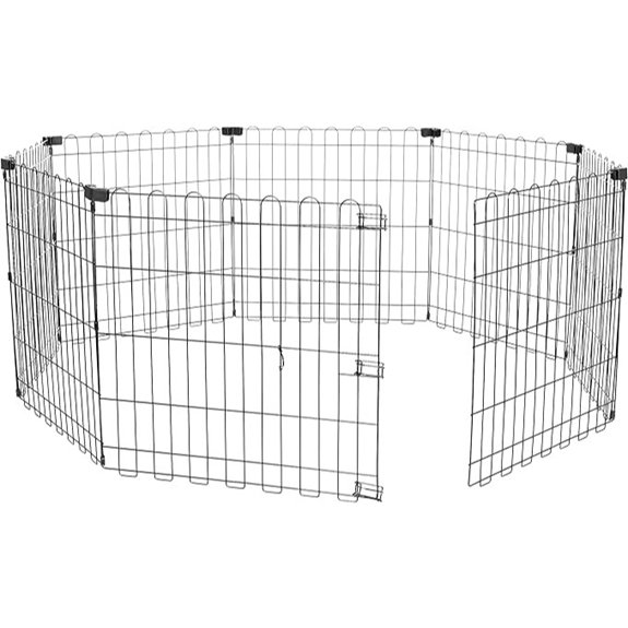 Amazon Basics Foldable Dog Playpen (24)