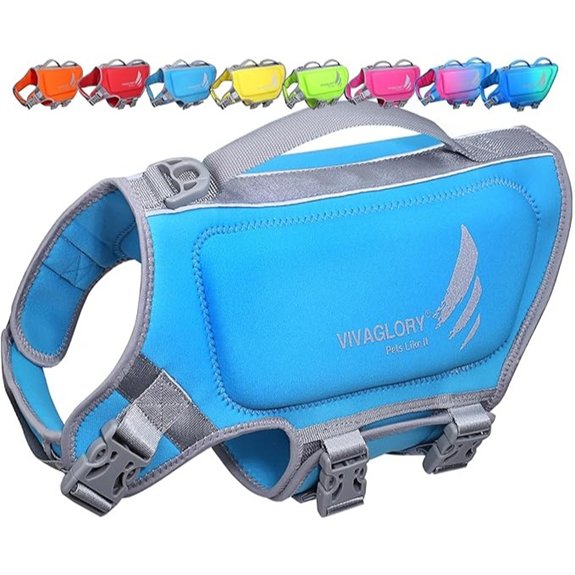 VIVAGLORY High Buoyancy Dog Life Vest
