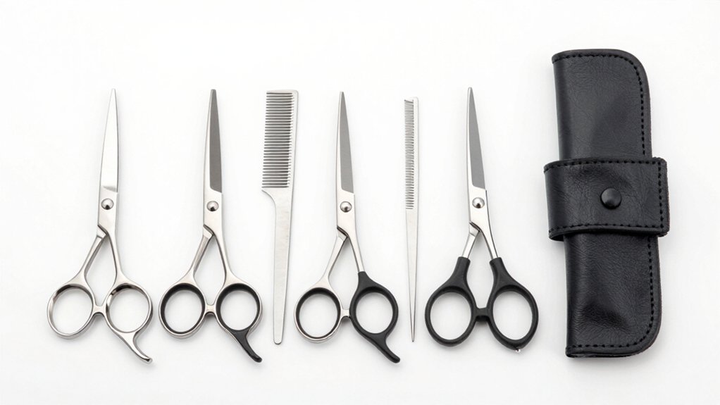 high quality grooming scissors kit