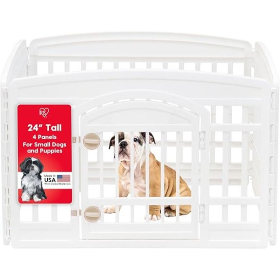 IRIS USA 24 Dog Playpen with Door