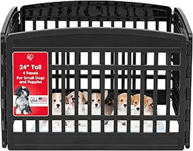 IRIS USA 24 4-Panel Puppy Playpen