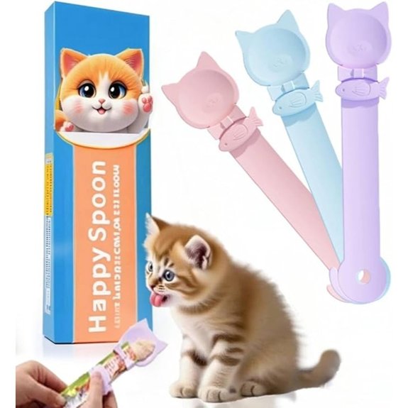 LICKJIMO 3PCS Cat Treat Dispenser (Big Size)