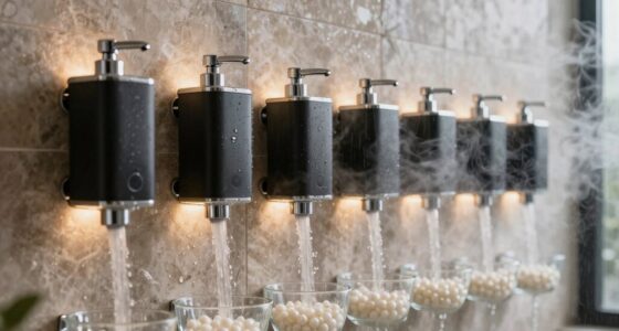 luxury electric shampoo dispensers