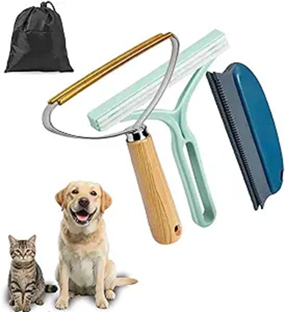 Qbily Pet Hair Remover 2nd Gen (3-Pack)