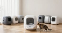 self cleaning cat litter boxes