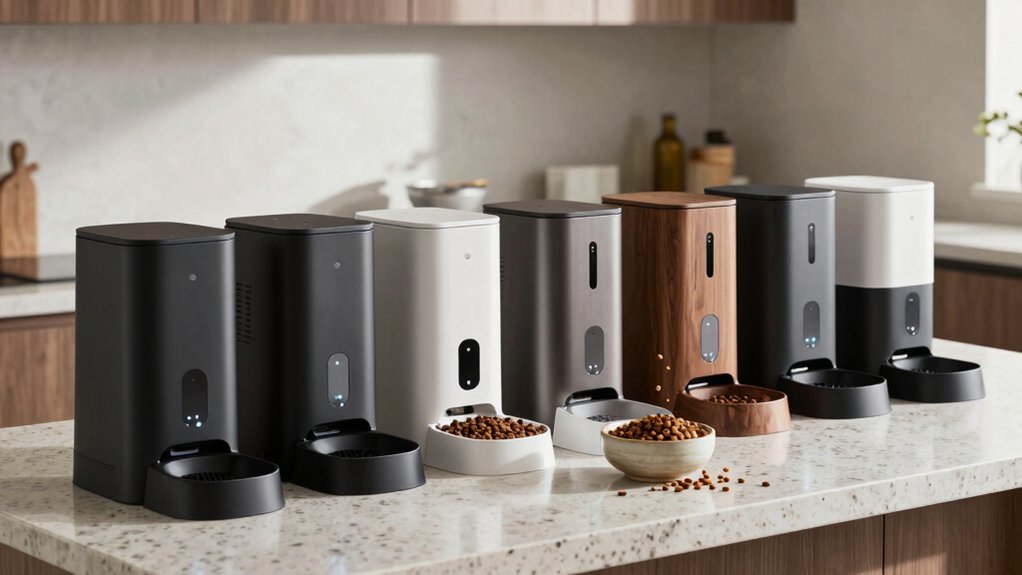 stylish automatic dog feeders