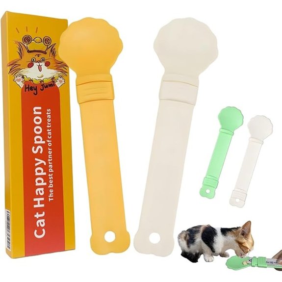 2pcs Cat Strip Feeder (Beige & Green/Orange)