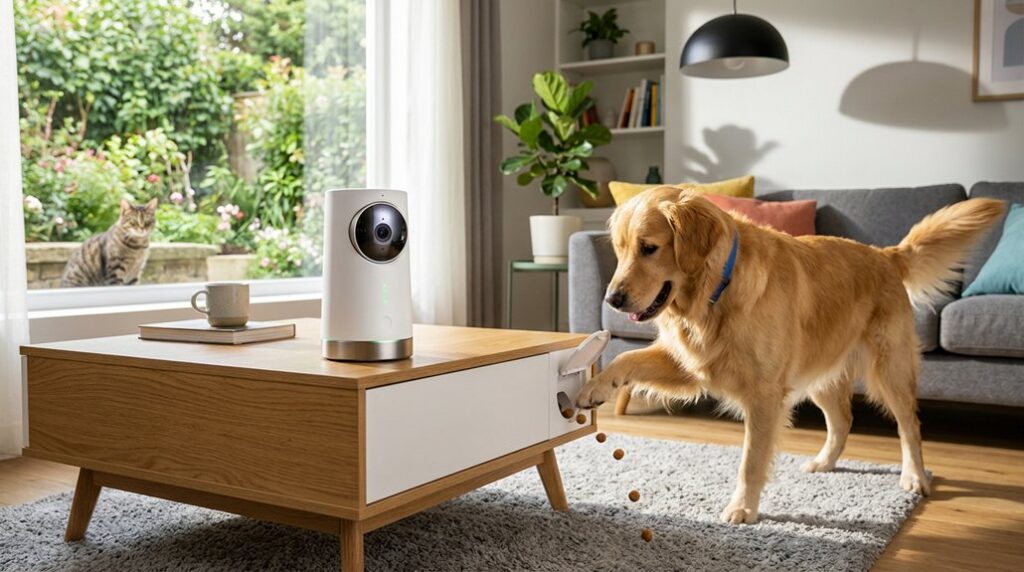 10 Best Pet Cameras with Treat Dispenser for [YEAR] - The Pooch Online