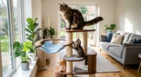 top tall cat tree trees